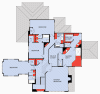 Second floor plan – Before